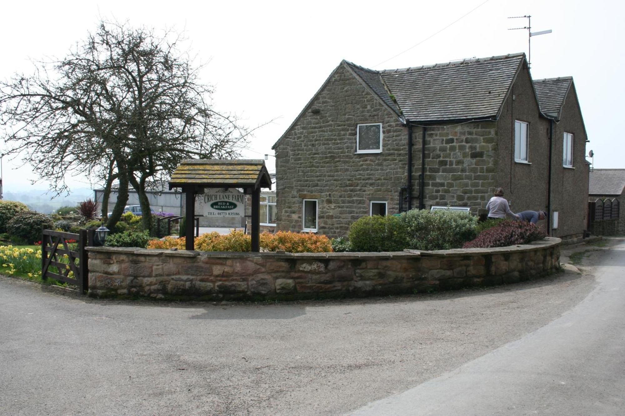 Crich Lane Farm Bed and Breakfast Alfreton Exteriör bild